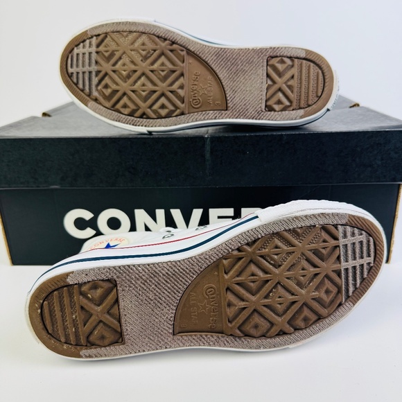 Converse All Star Chuck Taylor White Hi Top Sneakers Junior's Size 3 (Wmns 5) - Picture 8 of 13